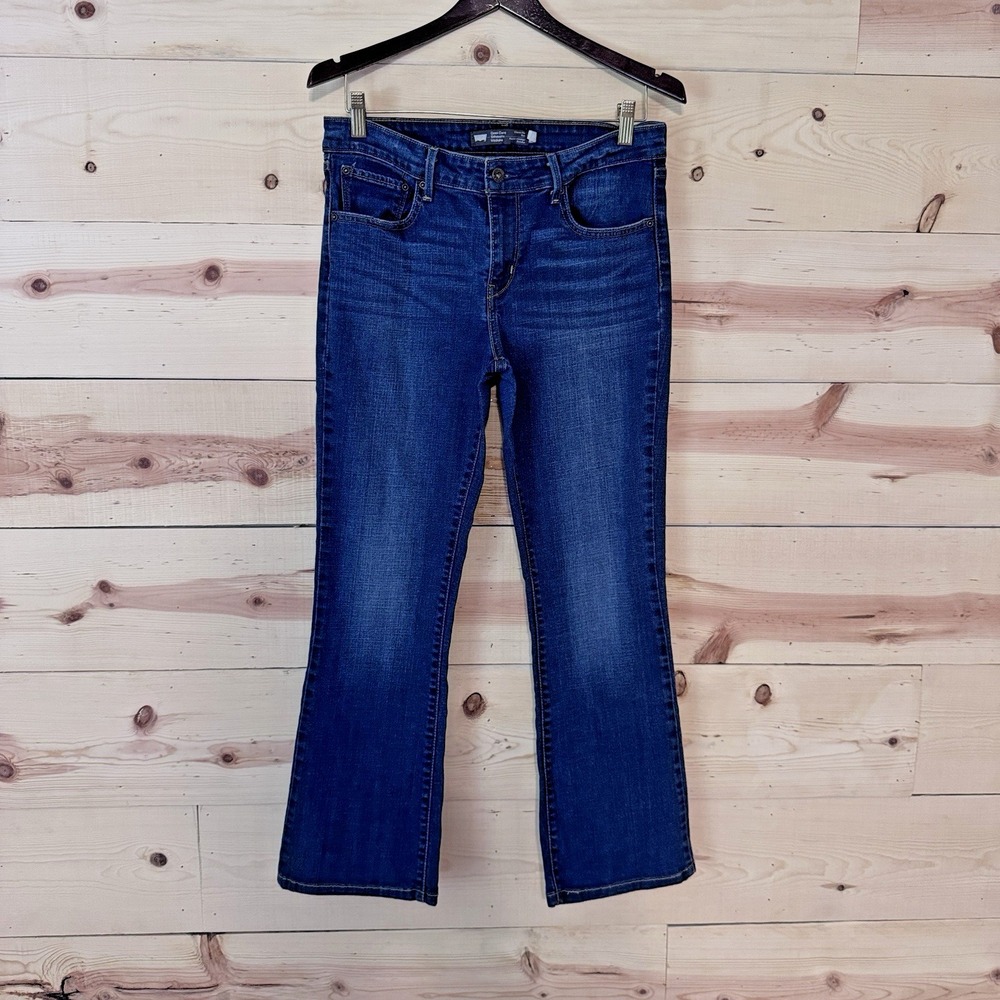 Levi's Demi Curve Women's Bootcut Jeans Dark Wash Size 10/30